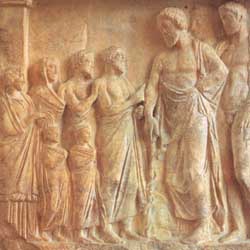 Gesù lava i piedi degli apostoli. Affresco, Oratorio della SS. Trinità, Momo (NO)